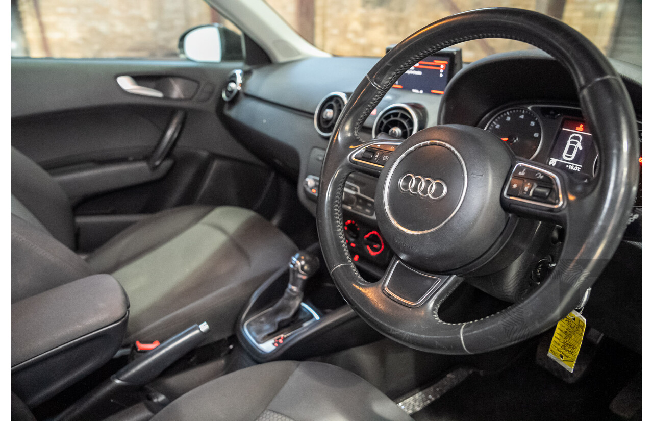 06/2016 Audi A1 Sportback TFSI 8X MY17 5d Hatchback Black Turbo 1.0L