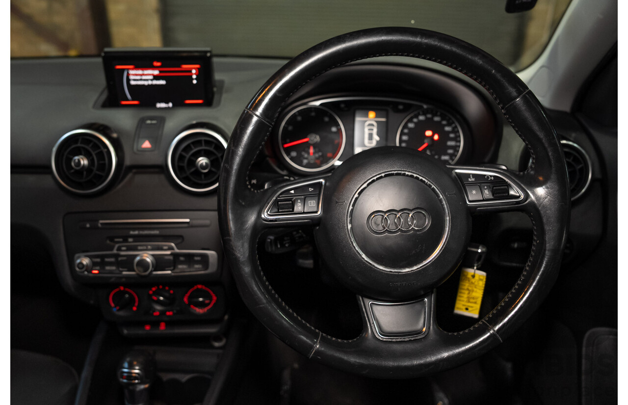 06/2016 Audi A1 Sportback TFSI 8X MY17 5d Hatchback Black Turbo 1.0L