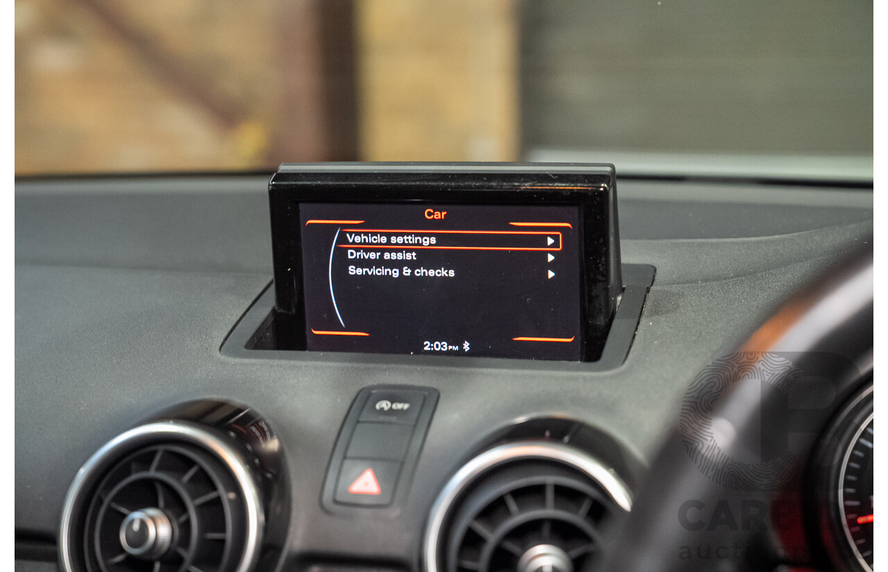 06/2016 Audi A1 Sportback TFSI 8X MY17 5d Hatchback Black Turbo 1.0L