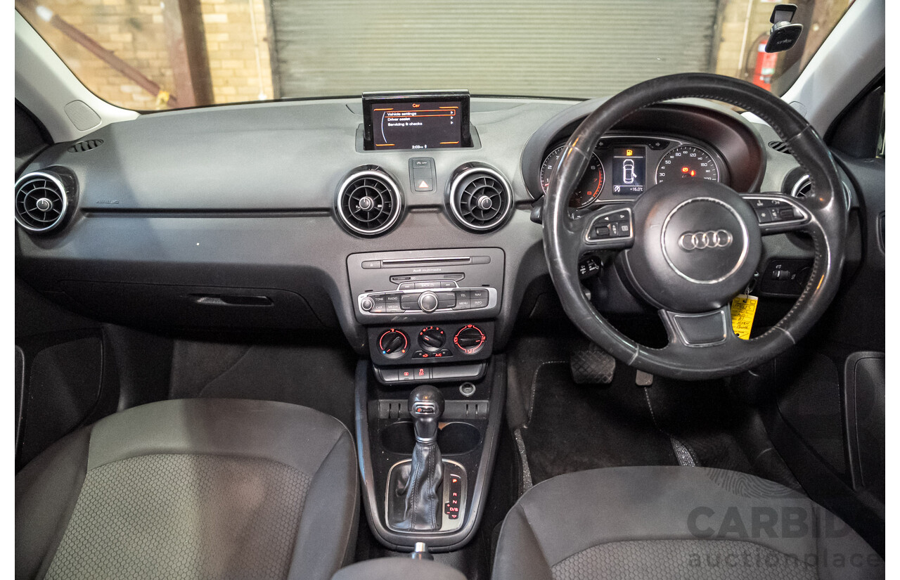 06/2016 Audi A1 Sportback TFSI 8X MY17 5d Hatchback Black Turbo 1.0L