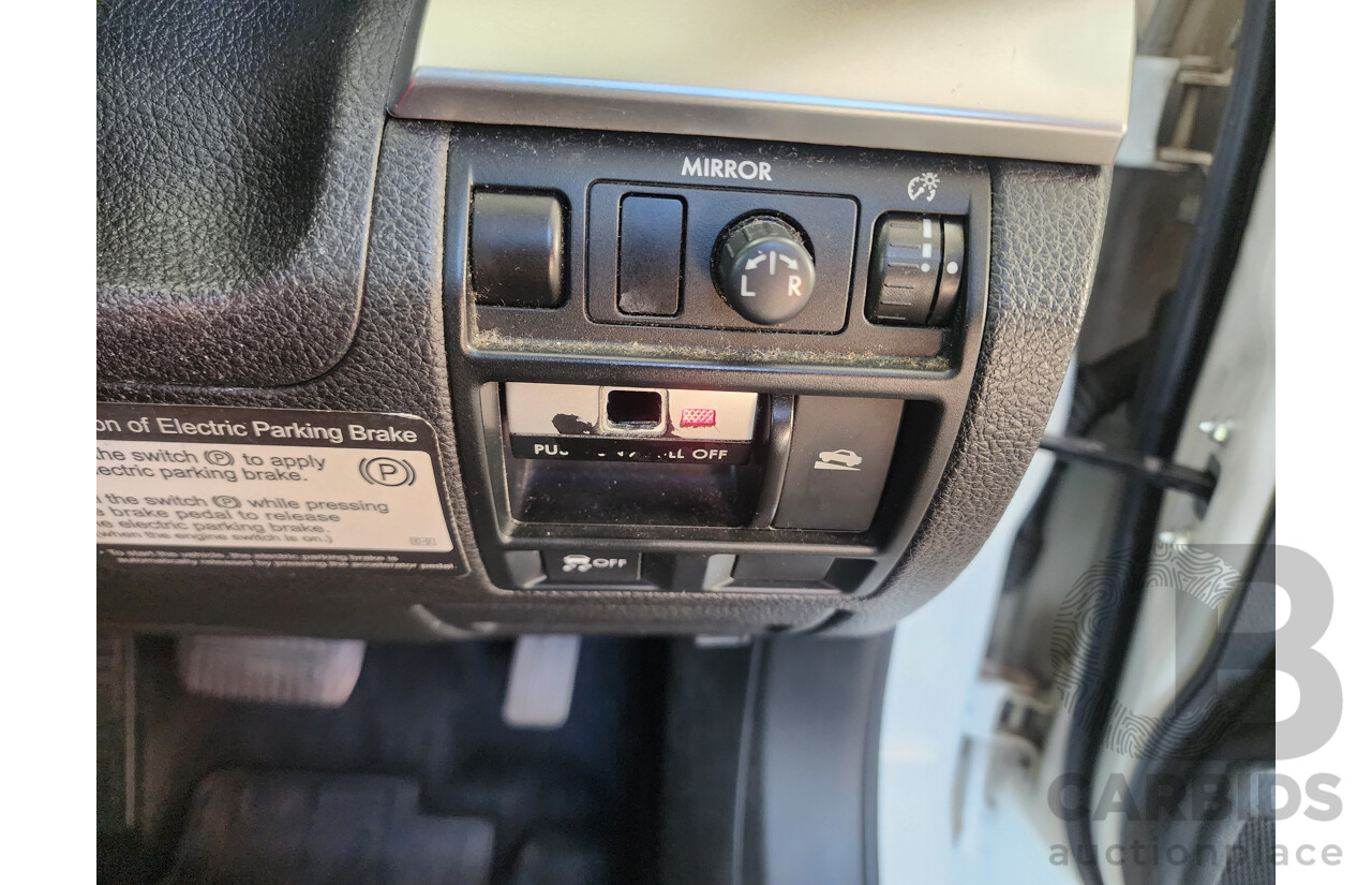 10/2012 Subaru Outback 2.5i MY12 4d Wagon White 2.5L