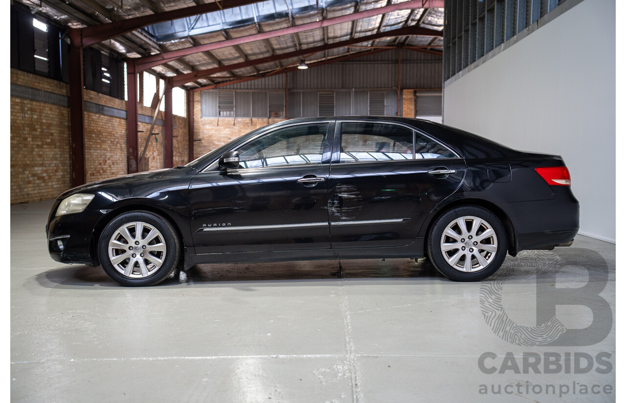12/2008 Toyota Aurion Presara GSV40R 4D Sedan Black 3.5L