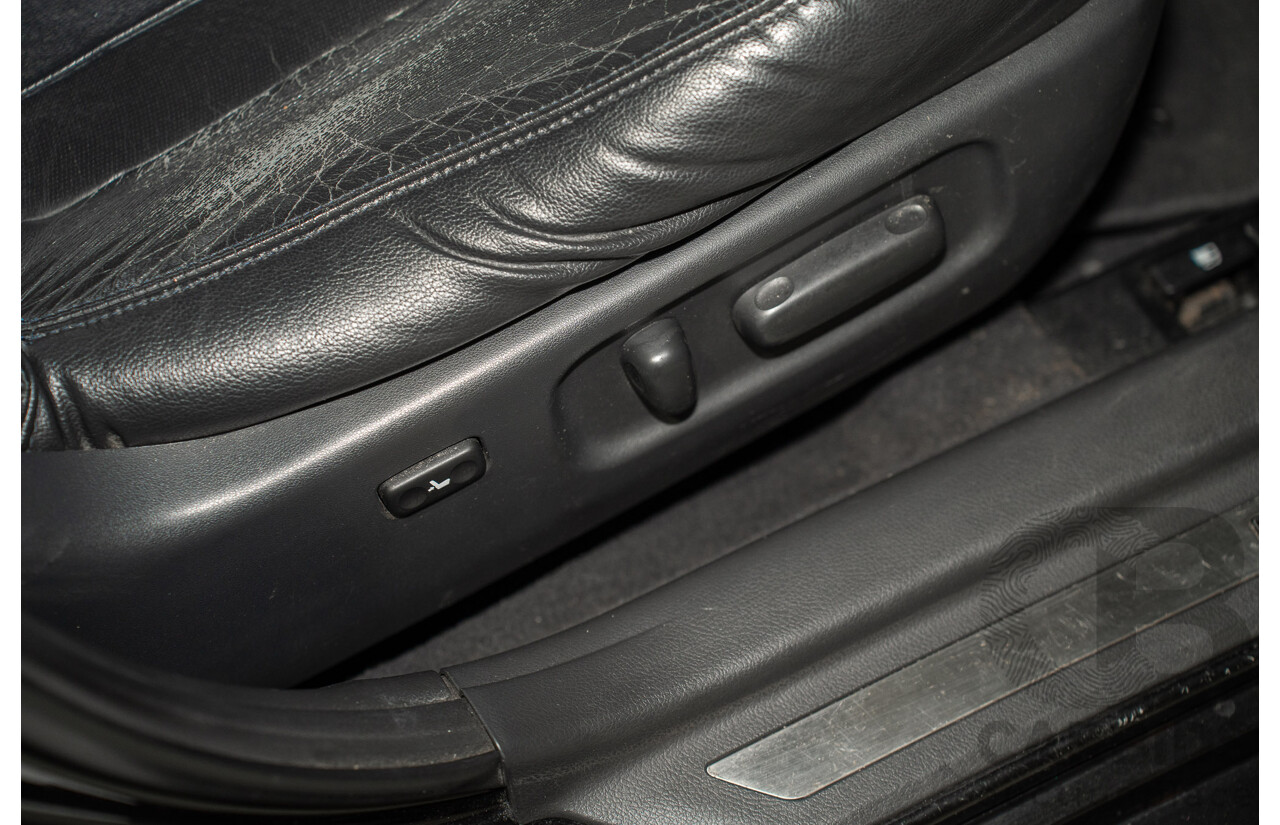 12/2008 Toyota Aurion Presara GSV40R 4D Sedan Black 3.5L