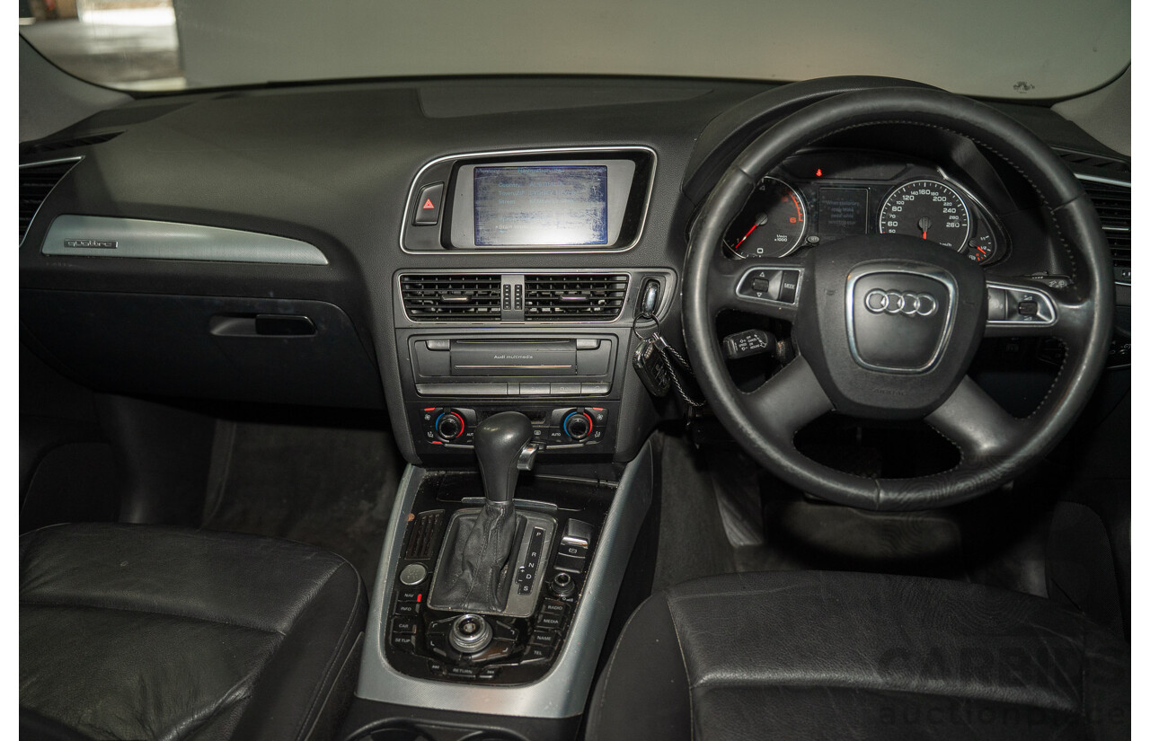 07/2012 Audi Q5 2.0 TDI Quattro (AWD) 8R MY12 4d Wagon Black Turbo Diesel 2.0L