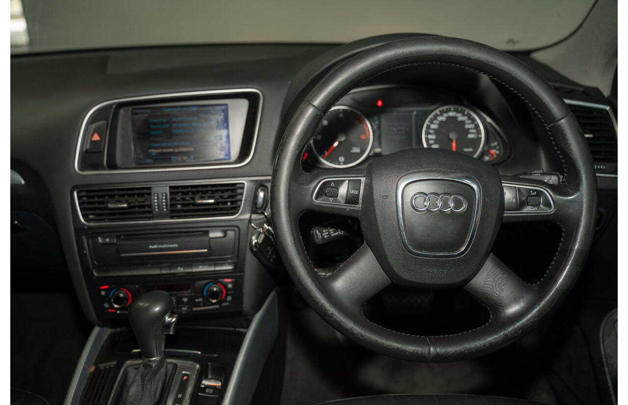 07/2012 Audi Q5 2.0 TDI Quattro (AWD) 8R MY12 4d Wagon Black Turbo Diesel 2.0L