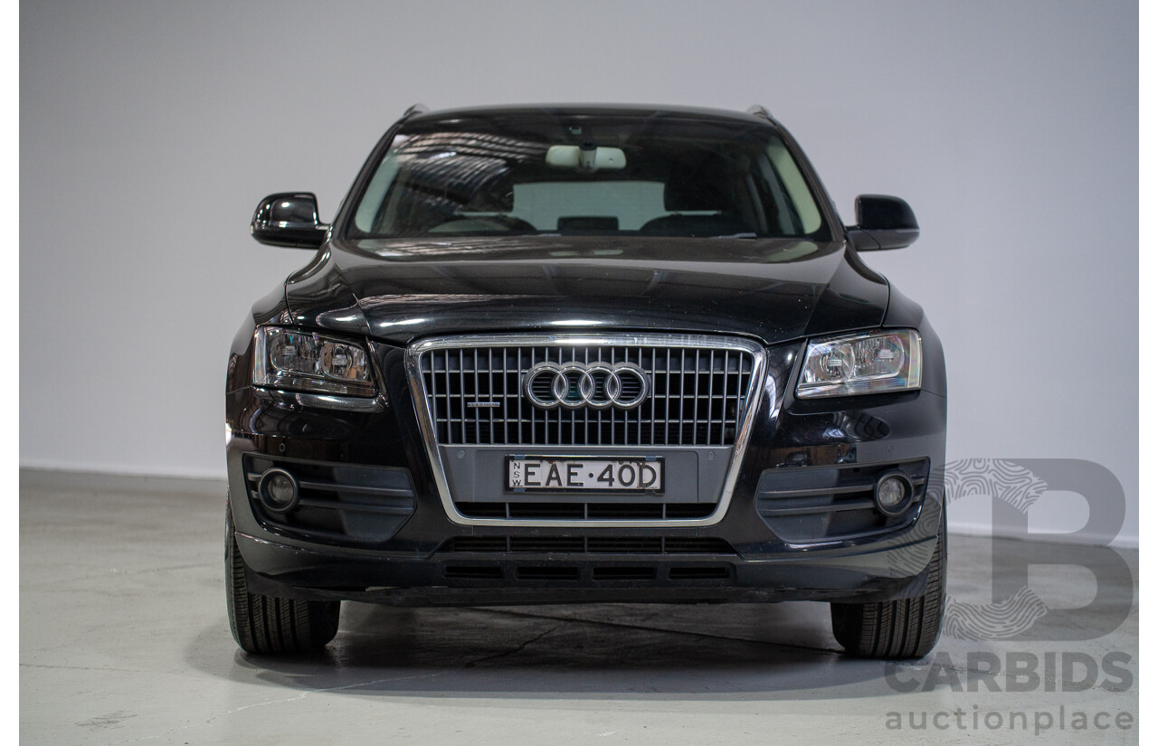 07/2012 Audi Q5 2.0 TDI Quattro (AWD) 8R MY12 4d Wagon Black Turbo Diesel 2.0L