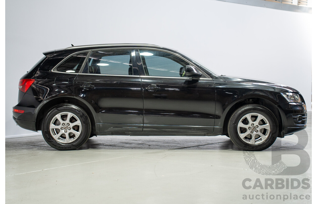07/2012 Audi Q5 2.0 TDI Quattro (AWD) 8R MY12 4d Wagon Black Turbo Diesel 2.0L