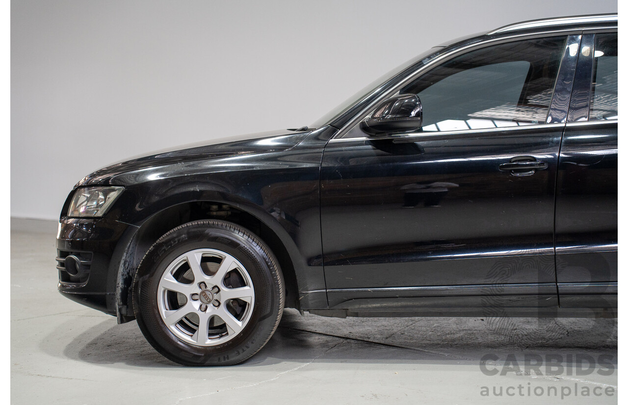 07/2012 Audi Q5 2.0 TDI Quattro (AWD) 8R MY12 4d Wagon Black Turbo Diesel 2.0L