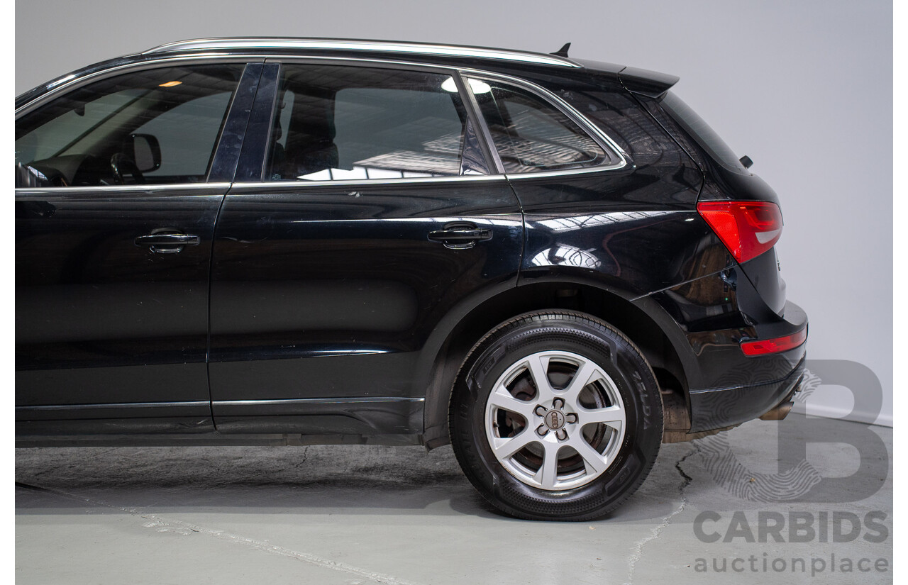 07/2012 Audi Q5 2.0 TDI Quattro (AWD) 8R MY12 4d Wagon Black Turbo Diesel 2.0L