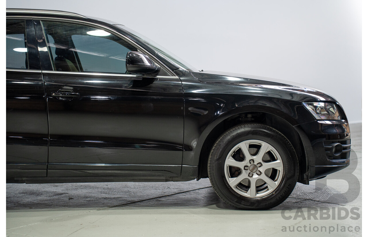07/2012 Audi Q5 2.0 TDI Quattro (AWD) 8R MY12 4d Wagon Black Turbo Diesel 2.0L