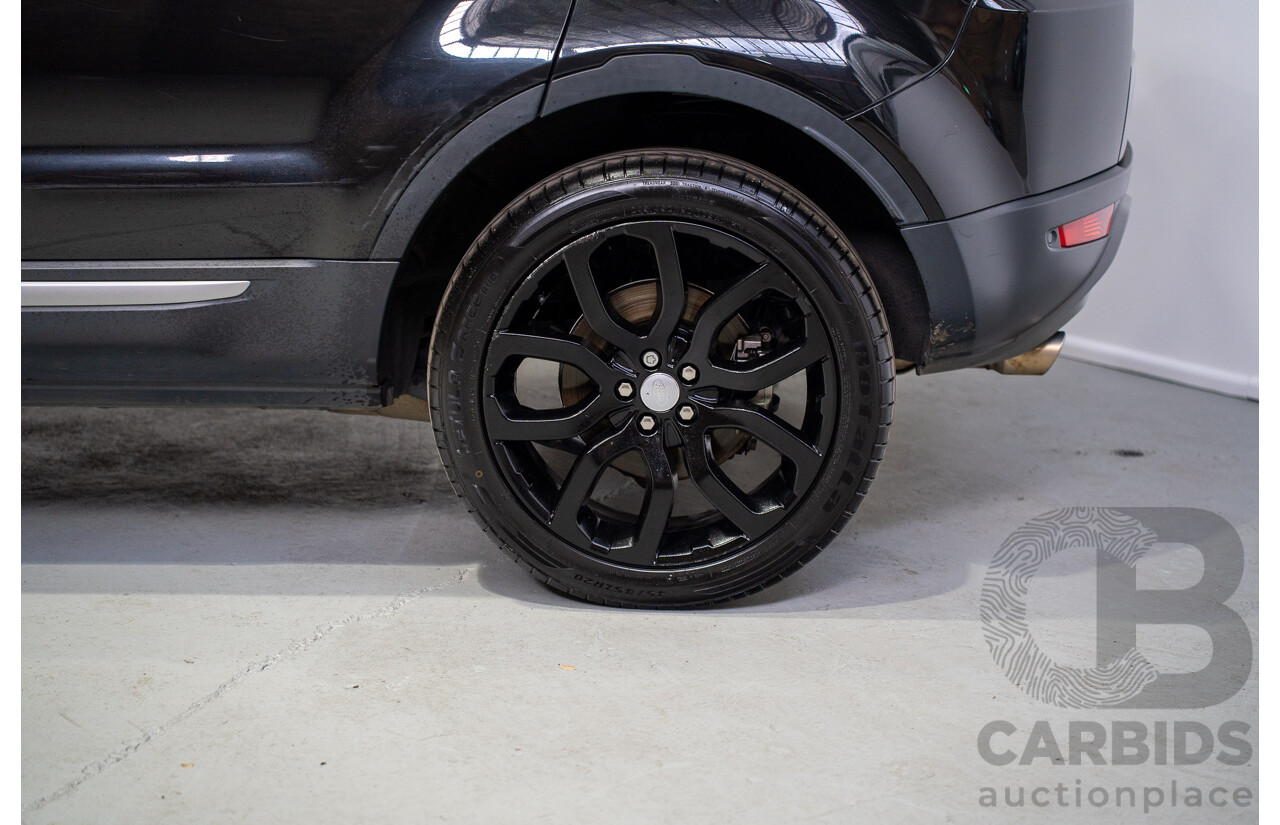 05/2017 Range Rover Evoque TD4 150 SE (AWD) LV MY17 5d Wagon Santorini Black Turbo Diesel 2.0L