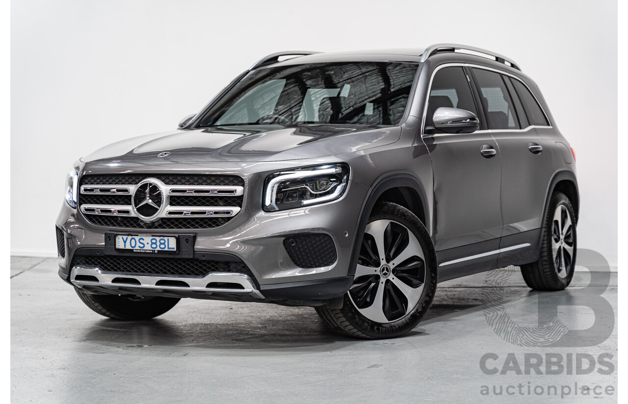 10/2020 Mercedes-Benz GLB 250 4Matic (AWD) X247 MY20.5 4D Wagon Mountain Grey Metallic Turbo 2.0L - 7-Seater