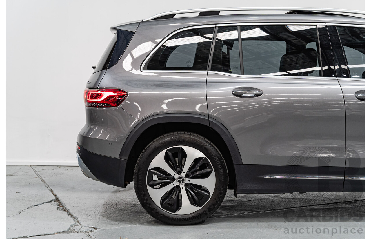 10/2020 Mercedes-Benz GLB 250 4Matic (AWD) X247 MY20.5 4D Wagon Mountain Grey Metallic Turbo 2.0L - 7-Seater