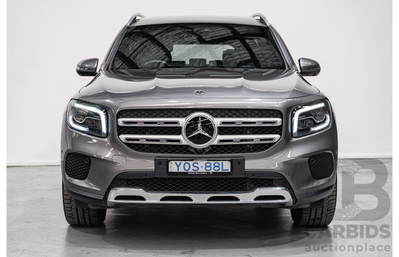 10/2020 Mercedes-Benz GLB 250 4Matic (AWD) X247 MY20.5 4D Wagon Mountain Grey Metallic Turbo 2.0L - 7-Seater