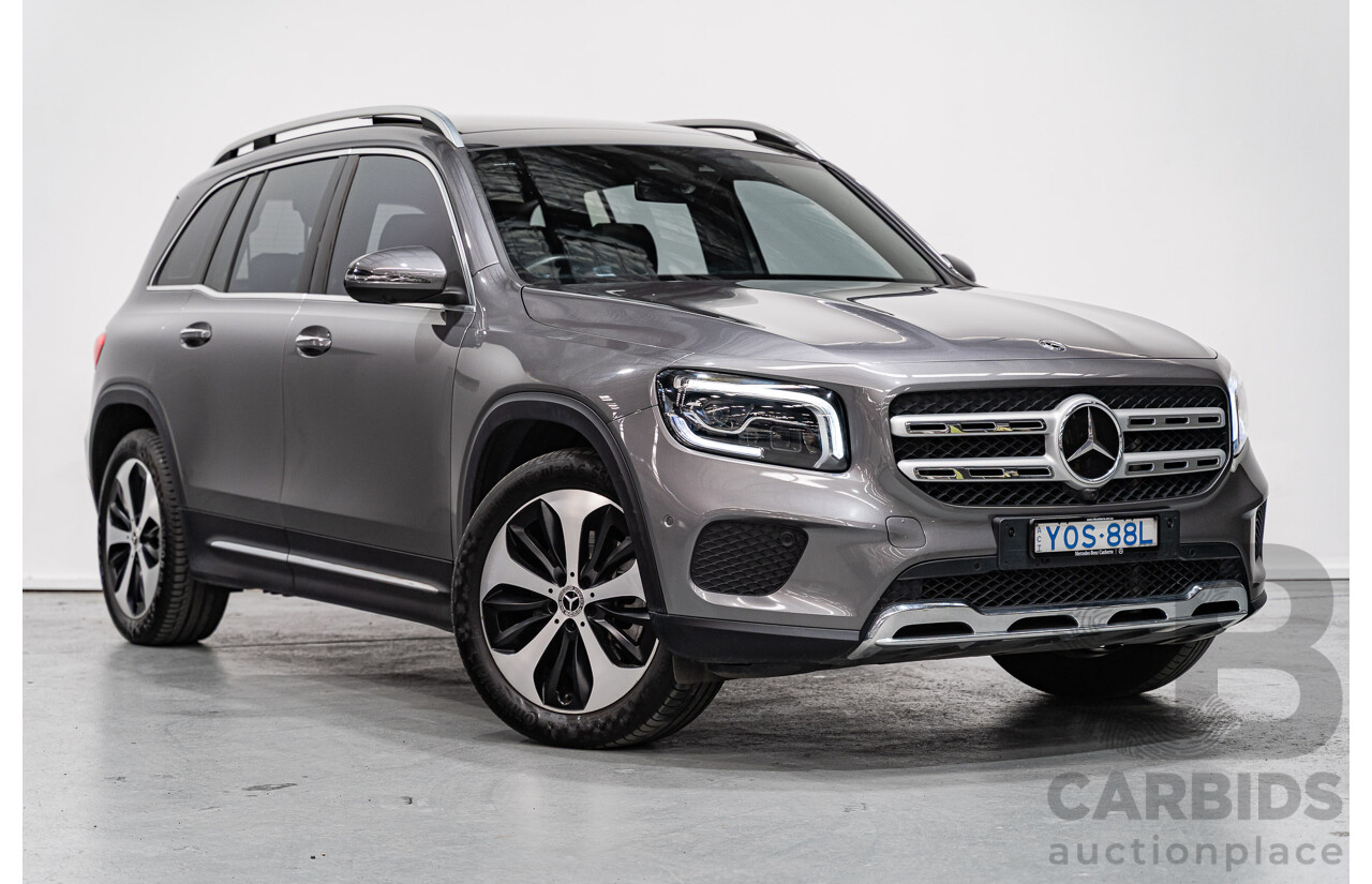 10/2020 Mercedes-Benz GLB 250 4Matic (AWD) X247 MY20.5 4D Wagon Mountain Grey Metallic Turbo 2.0L - 7-Seater