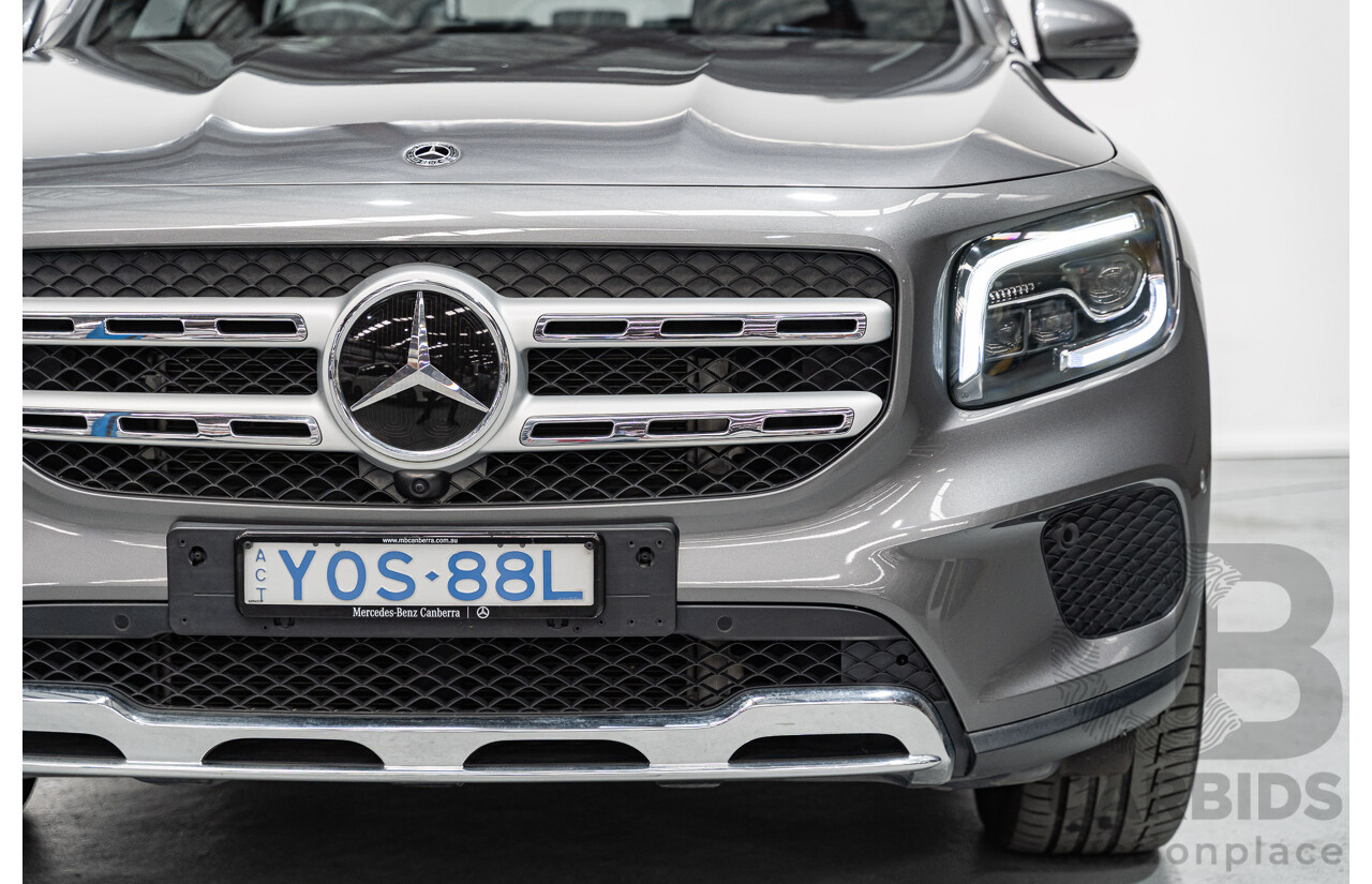 10/2020 Mercedes-Benz GLB 250 4Matic (AWD) X247 MY20.5 4D Wagon Mountain Grey Metallic Turbo 2.0L - 7-Seater