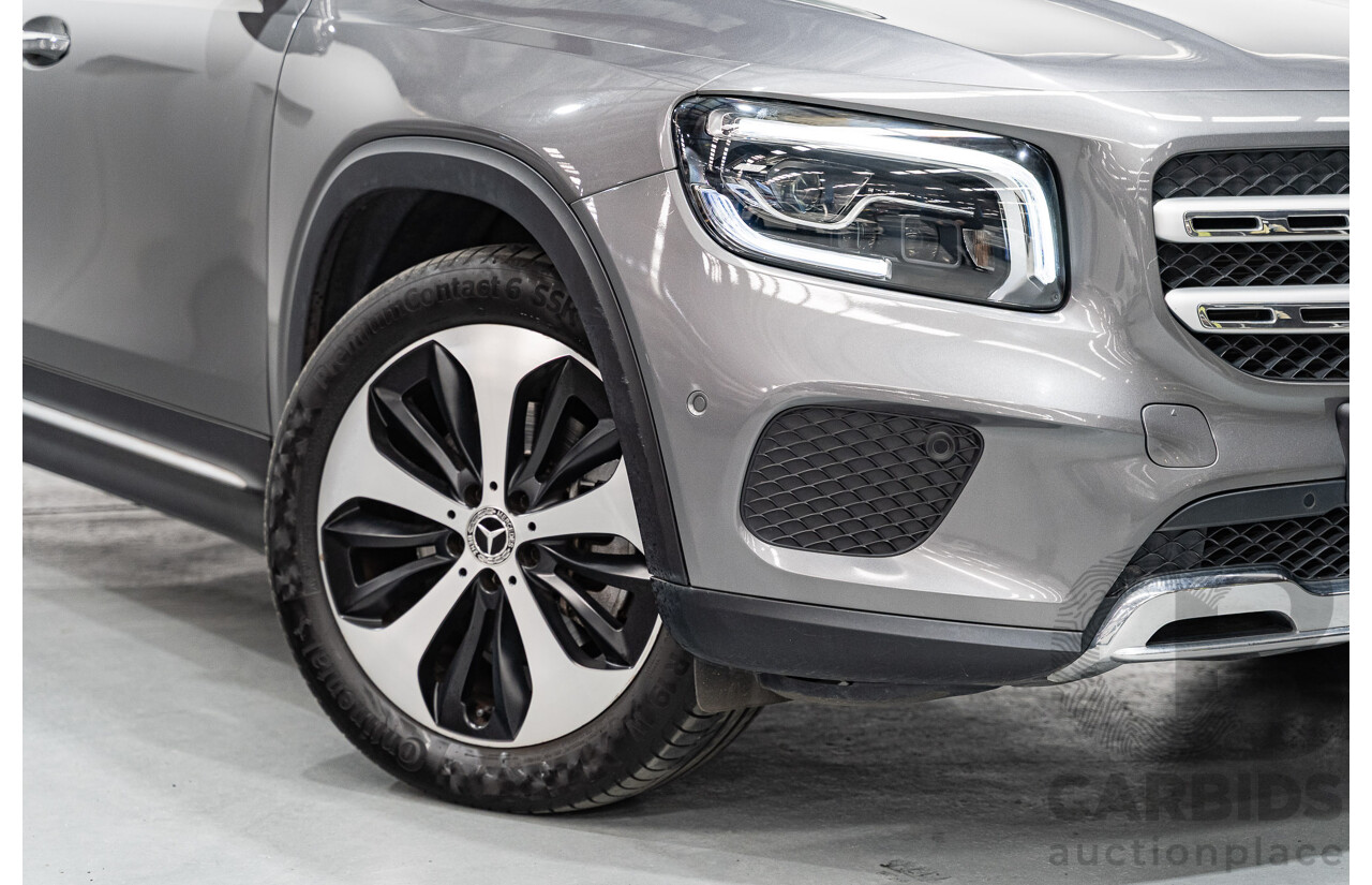 10/2020 Mercedes-Benz GLB 250 4Matic (AWD) X247 MY20.5 4D Wagon Mountain Grey Metallic Turbo 2.0L - 7-Seater