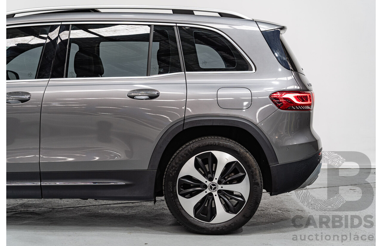 10/2020 Mercedes-Benz GLB 250 4Matic (AWD) X247 MY20.5 4D Wagon Mountain Grey Metallic Turbo 2.0L - 7-Seater