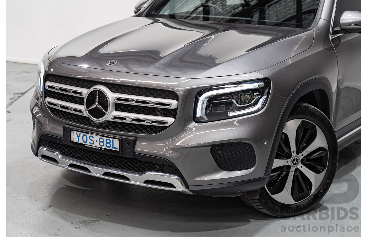 10/2020 Mercedes-Benz GLB 250 4Matic (AWD) X247 MY20.5 4D Wagon Mountain Grey Metallic Turbo 2.0L - 7-Seater