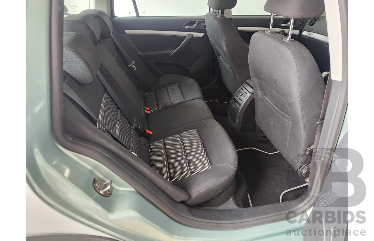 10/2009 Skoda Octavia Scout 1Z 4d Wagon Green 2.0L