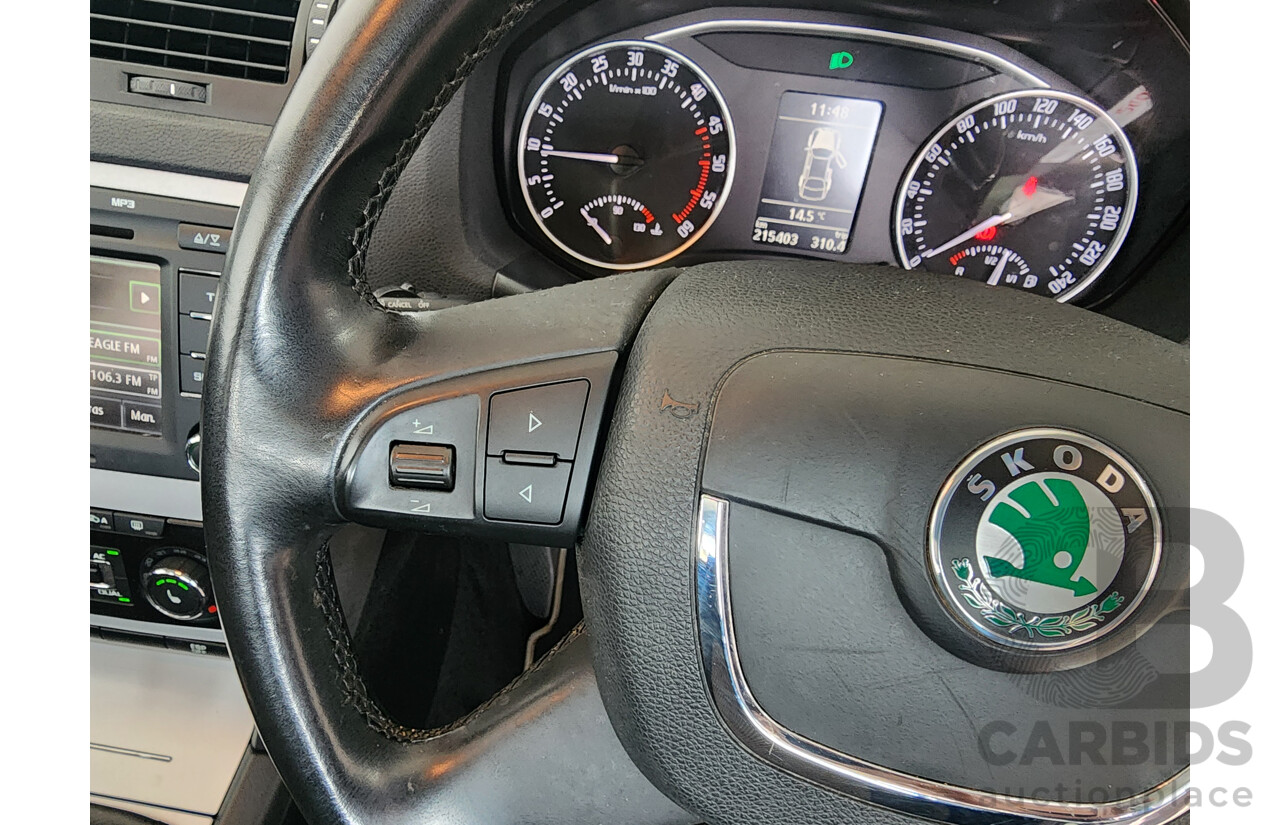 10/2009 Skoda Octavia Scout 1Z 4d Wagon Green 2.0L