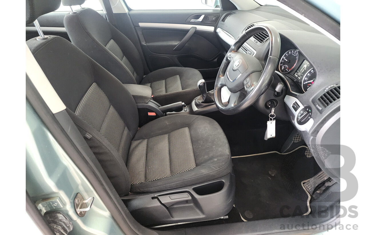 10/2009 Skoda Octavia Scout 1Z 4d Wagon Green 2.0L