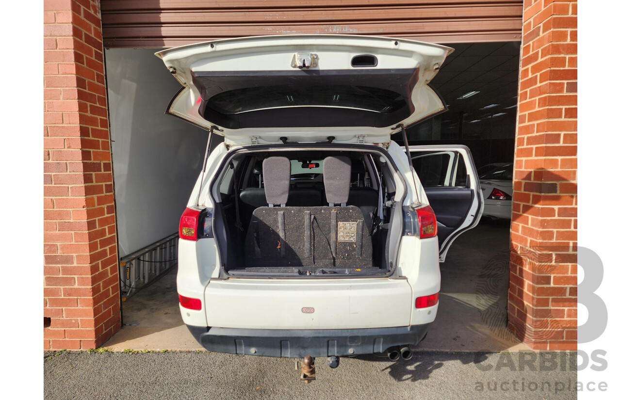03/2010 Peugeot 4007 SV (7 Seat)  4d Wagon White 2.2L