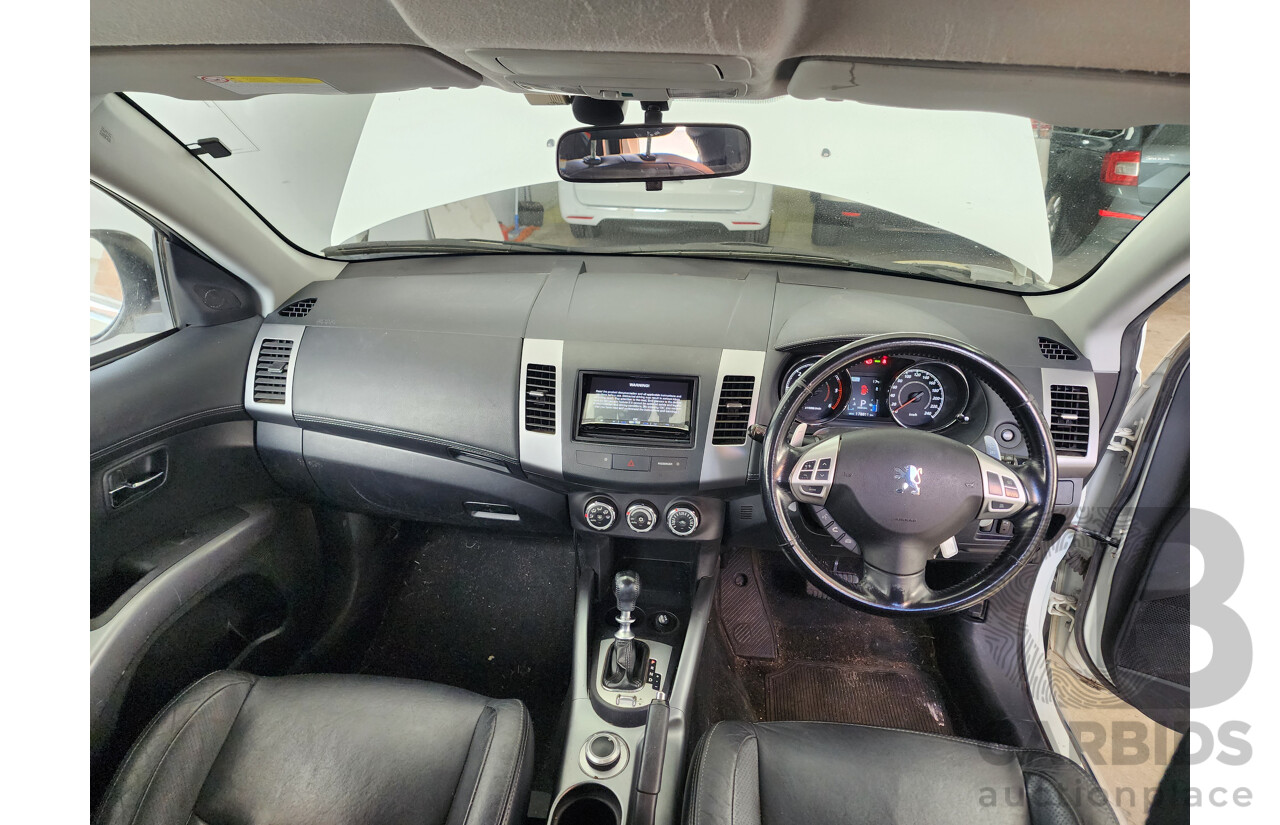 03/2010 Peugeot 4007 SV (7 Seat)  4d Wagon White 2.2L