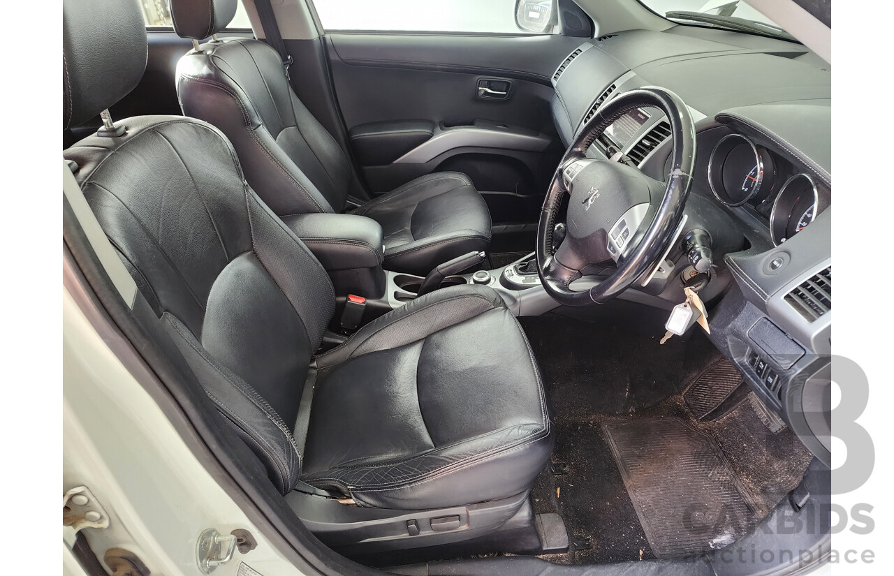 03/2010 Peugeot 4007 SV (7 Seat)  4d Wagon White 2.2L