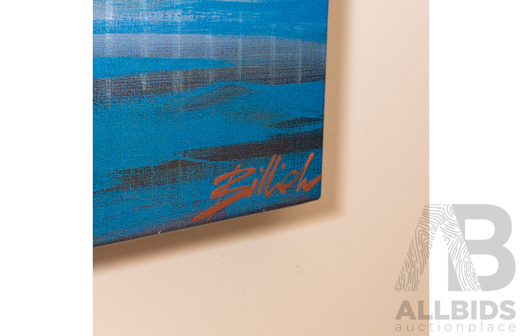 Charles Billich (20th Century, Croatian-Born Australian, 1934-), Canberra Cantata (2003), Original Signed Mixed Media on Canvas, W:244 X H:137cm