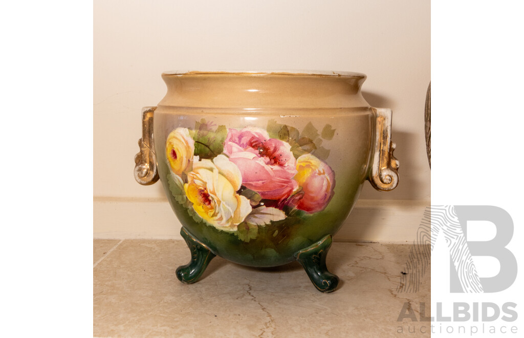 Collection of Three Ceramic Jardinieres