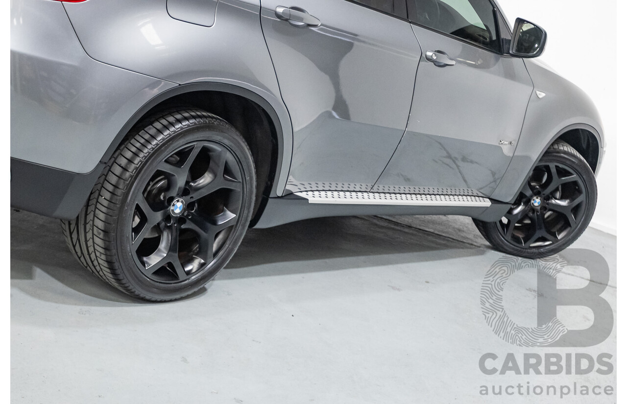 05/2012 BMW X6 xDrive35i (AWD) E71 MY12 4D Coupe Space Gray Metallic Turbo 3.0L