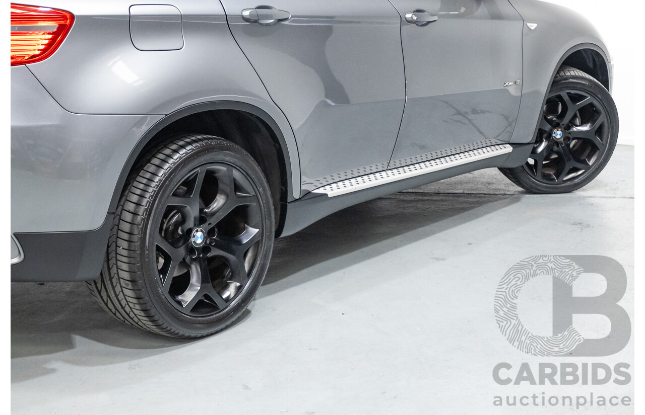 05/2012 BMW X6 xDrive35i (AWD) E71 MY12 4D Coupe Space Gray Metallic Turbo 3.0L