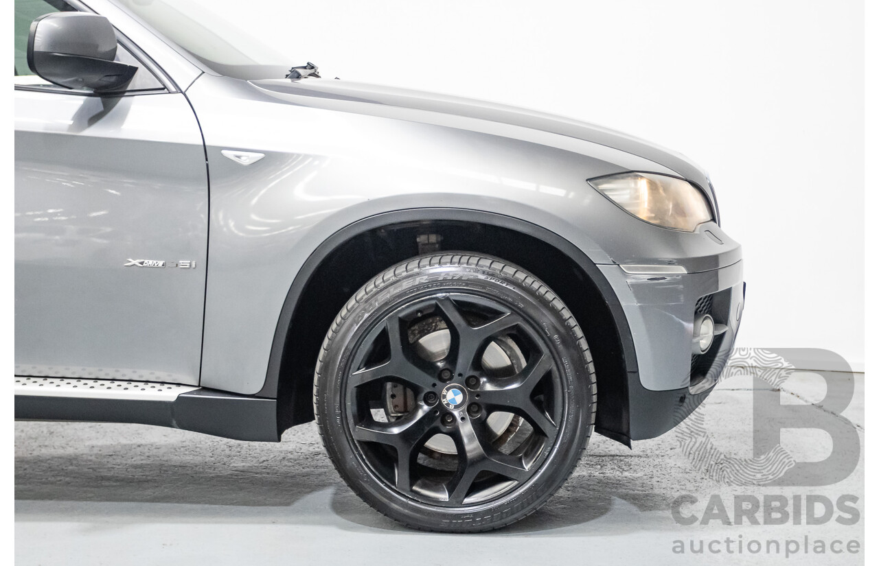 05/2012 BMW X6 xDrive35i (AWD) E71 MY12 4D Coupe Space Gray Metallic Turbo 3.0L
