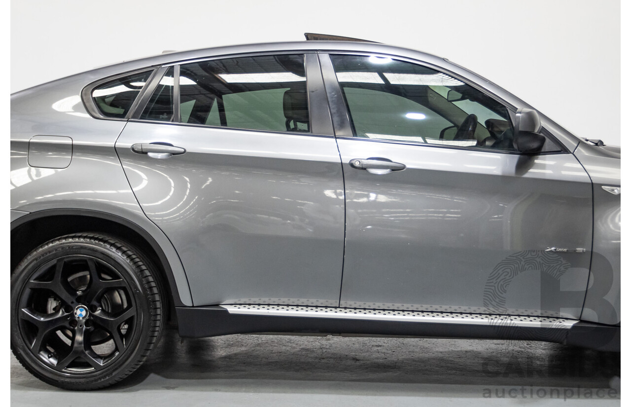 05/2012 BMW X6 xDrive35i (AWD) E71 MY12 4D Coupe Space Gray Metallic Turbo 3.0L