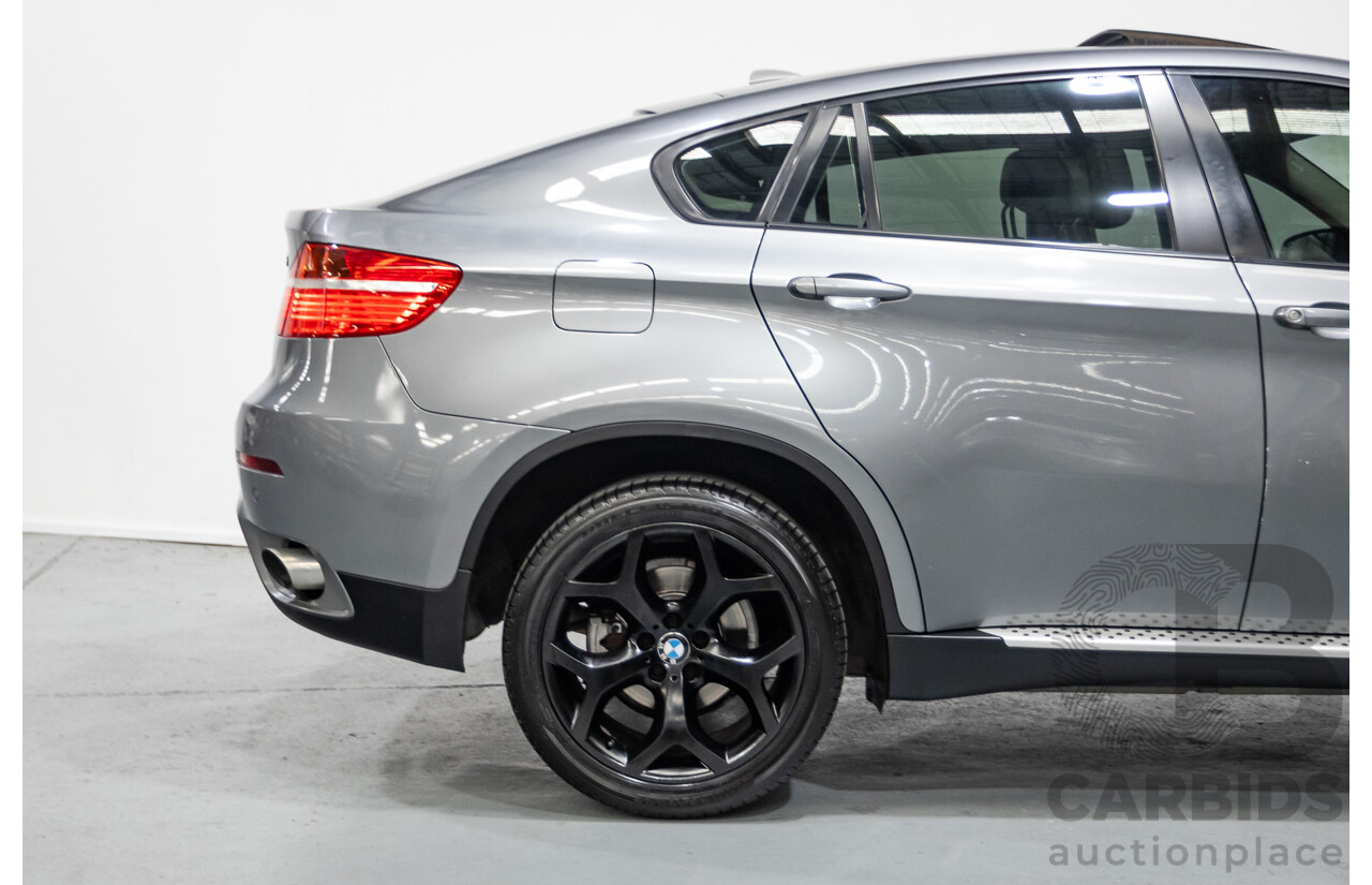 05/2012 BMW X6 xDrive35i (AWD) E71 MY12 4D Coupe Space Gray Metallic Turbo 3.0L