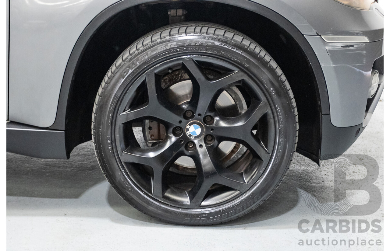 05/2012 BMW X6 xDrive35i (AWD) E71 MY12 4D Coupe Space Gray Metallic Turbo 3.0L