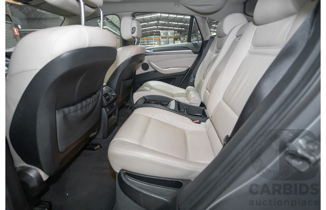 05/2012 BMW X6 xDrive35i (AWD) E71 MY12 4D Coupe Space Gray Metallic Turbo 3.0L