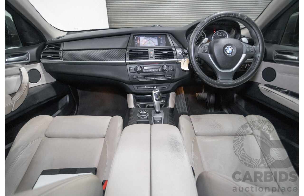 05/2012 BMW X6 xDrive35i (AWD) E71 MY12 4D Coupe Space Gray Metallic Turbo 3.0L