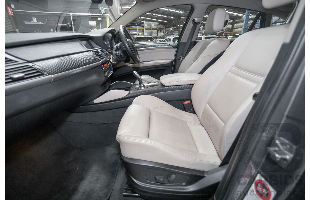 05/2012 BMW X6 xDrive35i (AWD) E71 MY12 4D Coupe Space Gray Metallic Turbo 3.0L