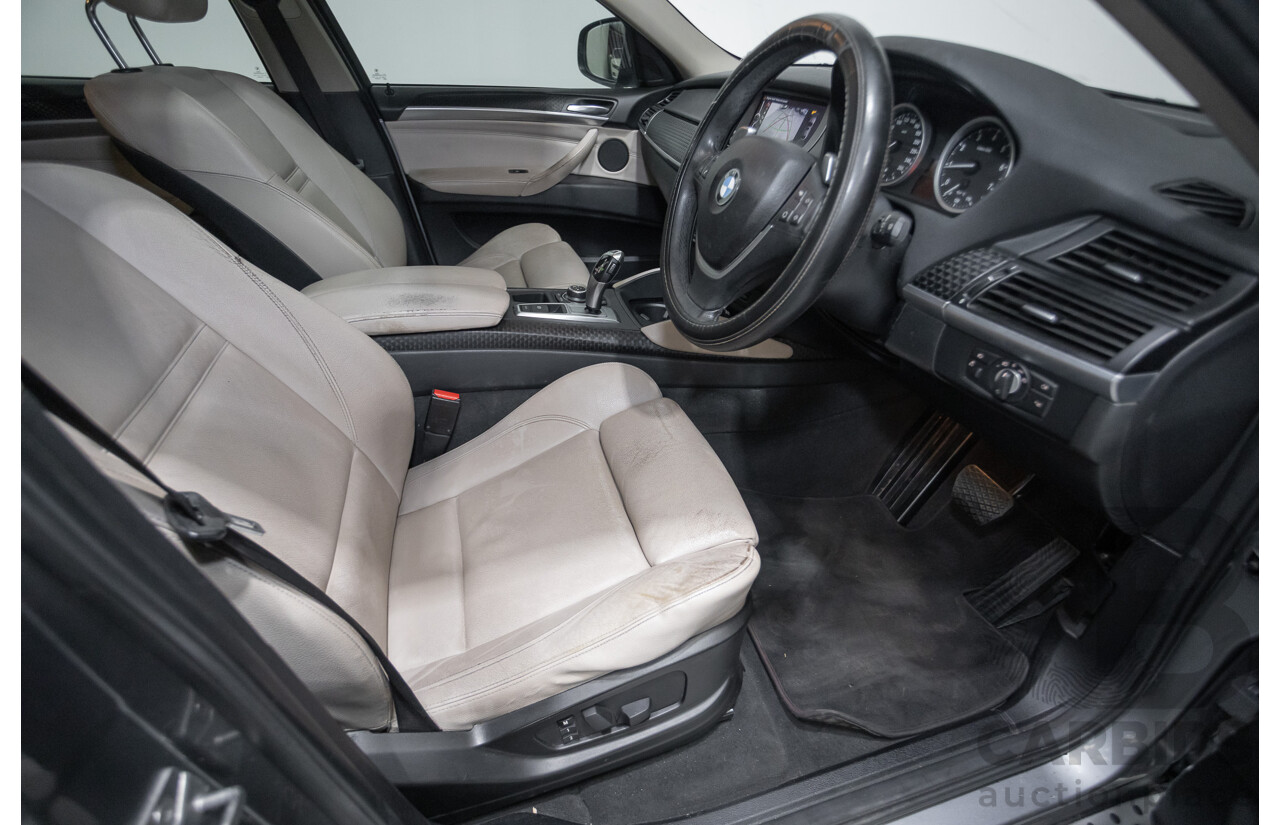 05/2012 BMW X6 xDrive35i (AWD) E71 MY12 4D Coupe Space Gray Metallic Turbo 3.0L