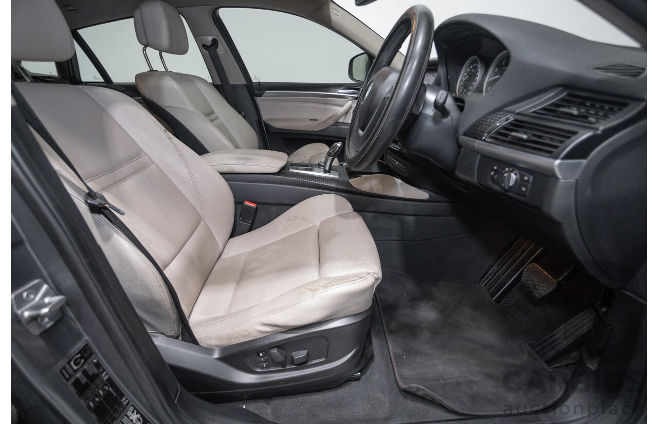 05/2012 BMW X6 xDrive35i (AWD) E71 MY12 4D Coupe Space Gray Metallic Turbo 3.0L