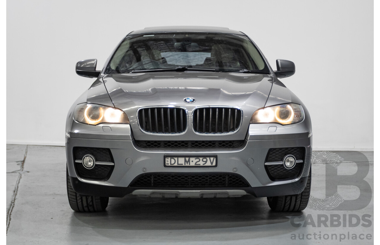 05/2012 BMW X6 xDrive35i (AWD) E71 MY12 4D Coupe Space Gray Metallic Turbo 3.0L