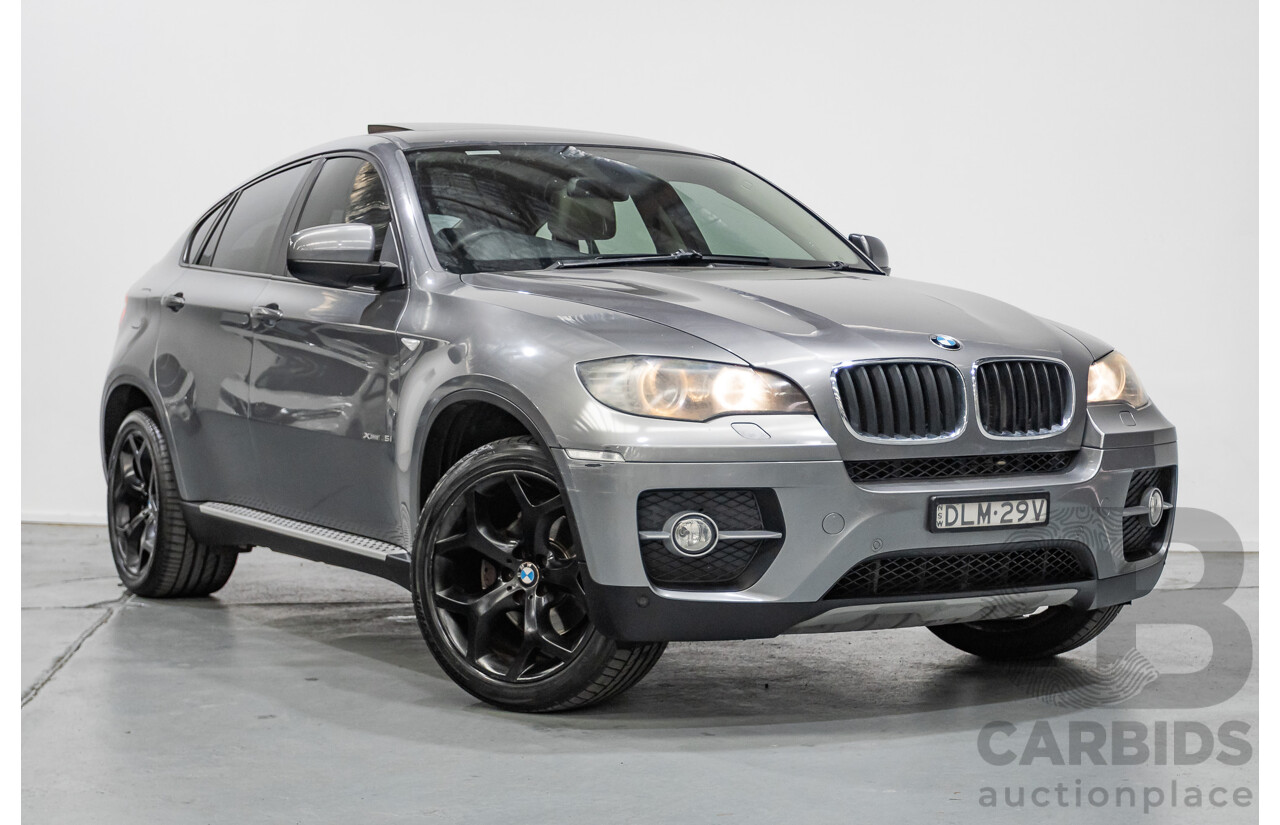 05/2012 BMW X6 xDrive35i (AWD) E71 MY12 4D Coupe Space Gray Metallic Turbo 3.0L