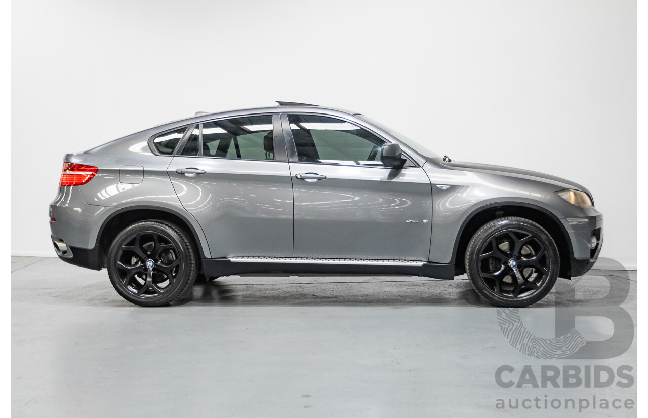 05/2012 BMW X6 xDrive35i (AWD) E71 MY12 4D Coupe Space Gray Metallic Turbo 3.0L