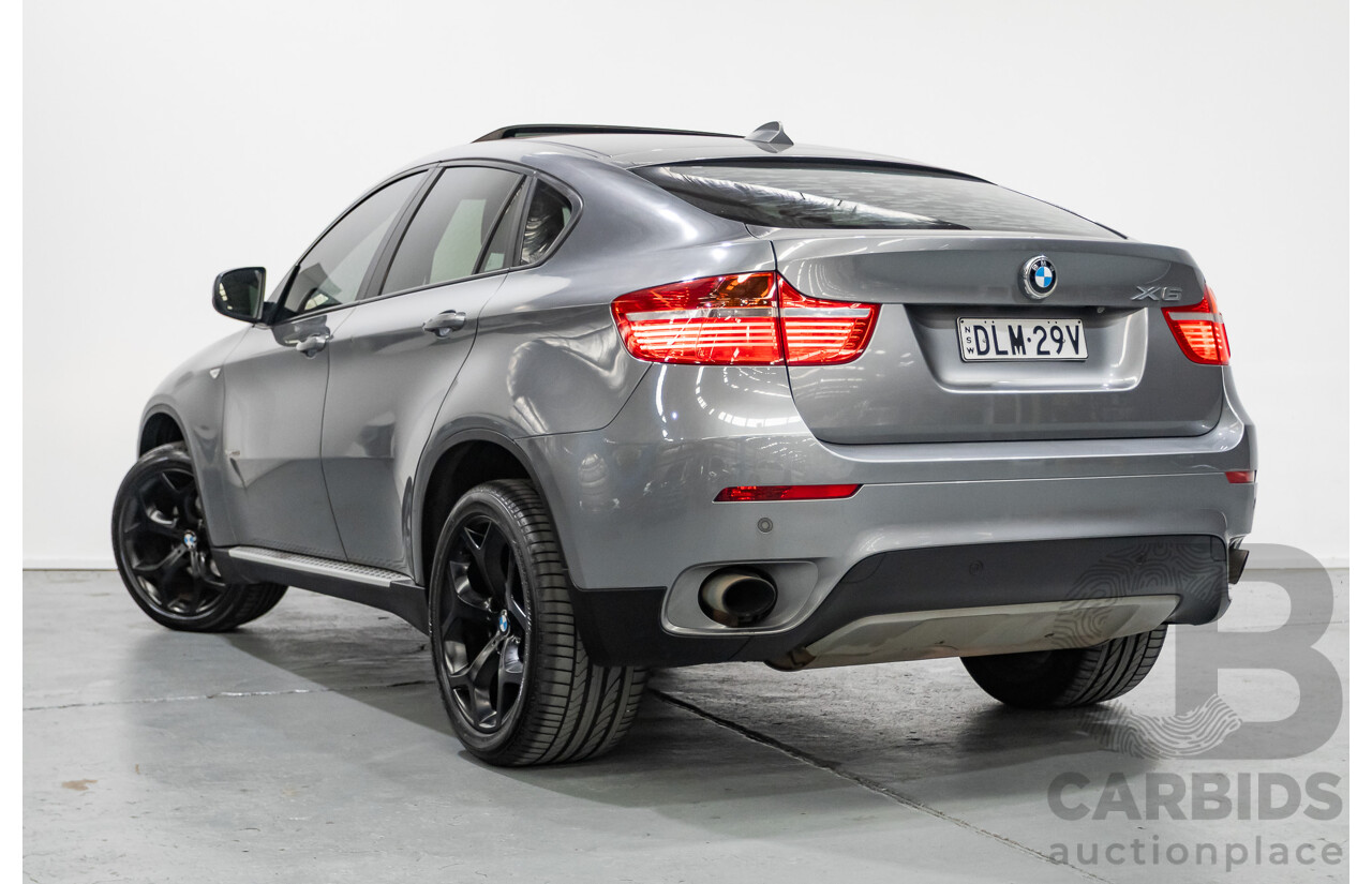 05/2012 BMW X6 xDrive35i (AWD) E71 MY12 4D Coupe Space Gray Metallic Turbo 3.0L