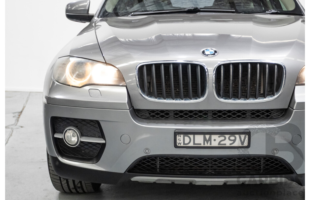 05/2012 BMW X6 xDrive35i (AWD) E71 MY12 4D Coupe Space Gray Metallic Turbo 3.0L