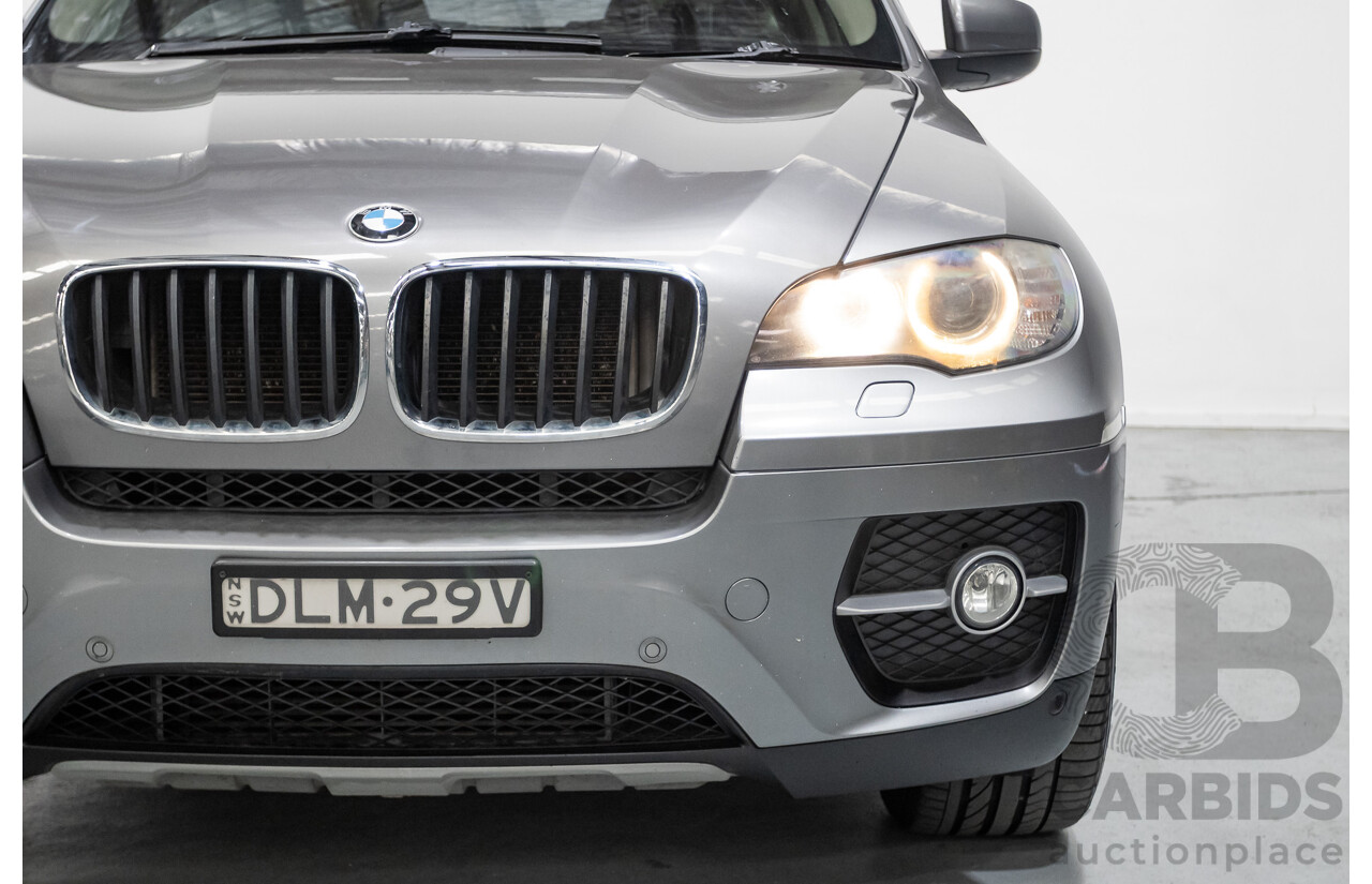 05/2012 BMW X6 xDrive35i (AWD) E71 MY12 4D Coupe Space Gray Metallic Turbo 3.0L