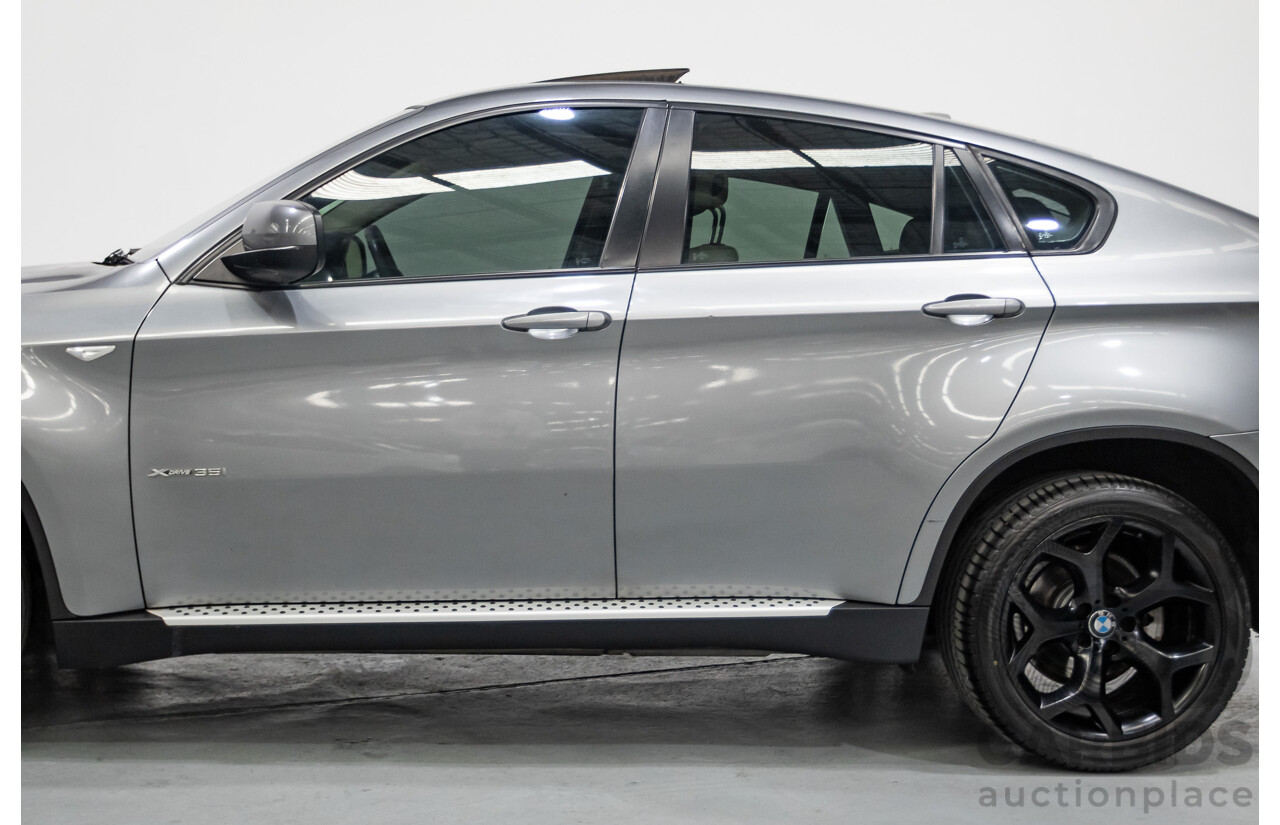 05/2012 BMW X6 xDrive35i (AWD) E71 MY12 4D Coupe Space Gray Metallic Turbo 3.0L