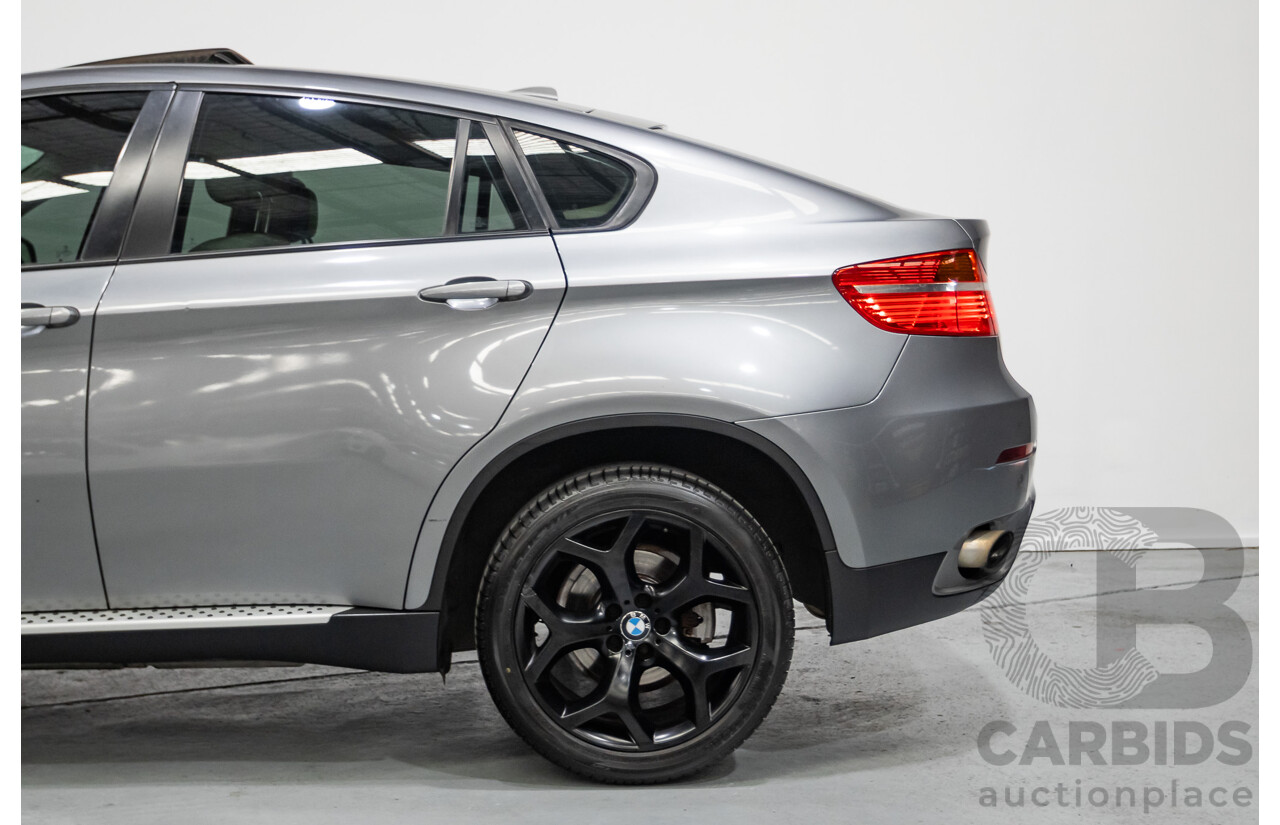 05/2012 BMW X6 xDrive35i (AWD) E71 MY12 4D Coupe Space Gray Metallic Turbo 3.0L